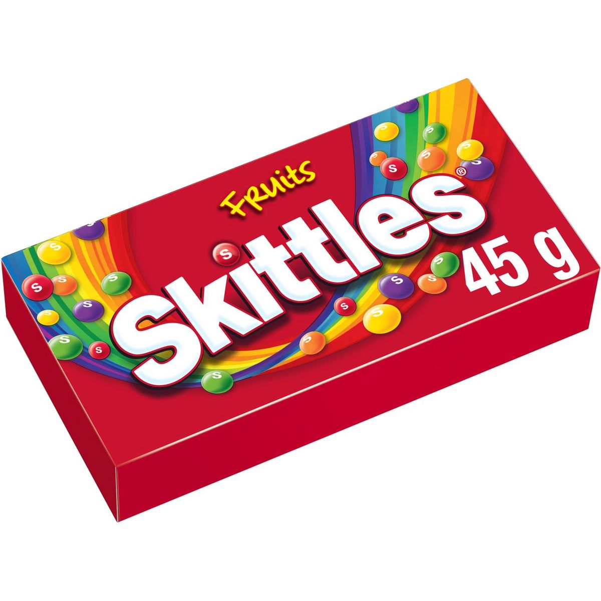 SKITTLES Bonbons aux fruits en boîte 45g