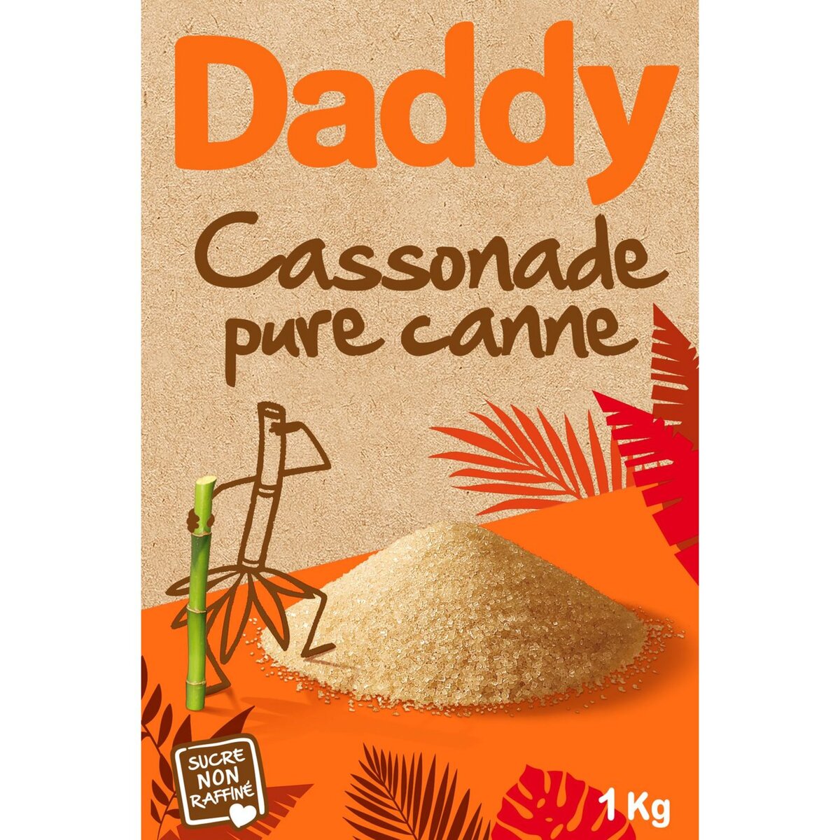 DADDY Cassonnade pure canne en poudre 1kg