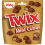 TWIX Mini-cubes chocolat au biscuit recouvert de caramel 206g