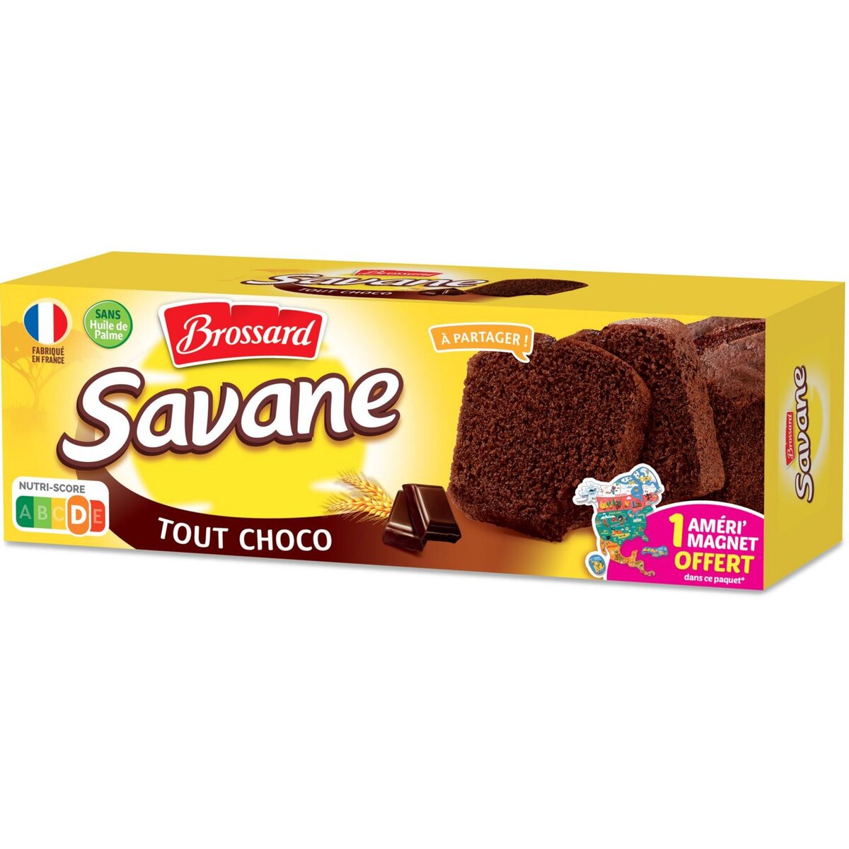 SAVANE Tout chocolat sans huile de palme à partager 300g