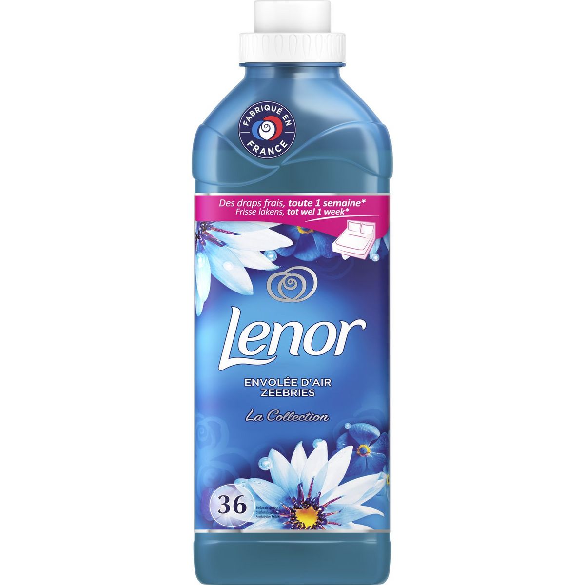 LENOR Envolée d'Air Adoucissant linge concentré 72 lavages 2x900ml