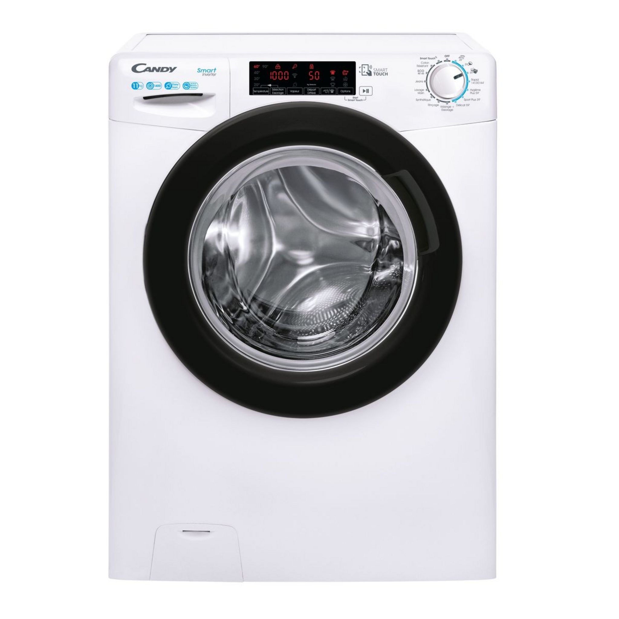 Voir la diapositive 1 : CANDY Lave linge hublot CSS1411TWMBE-47, 11 kg, 1400 T/min