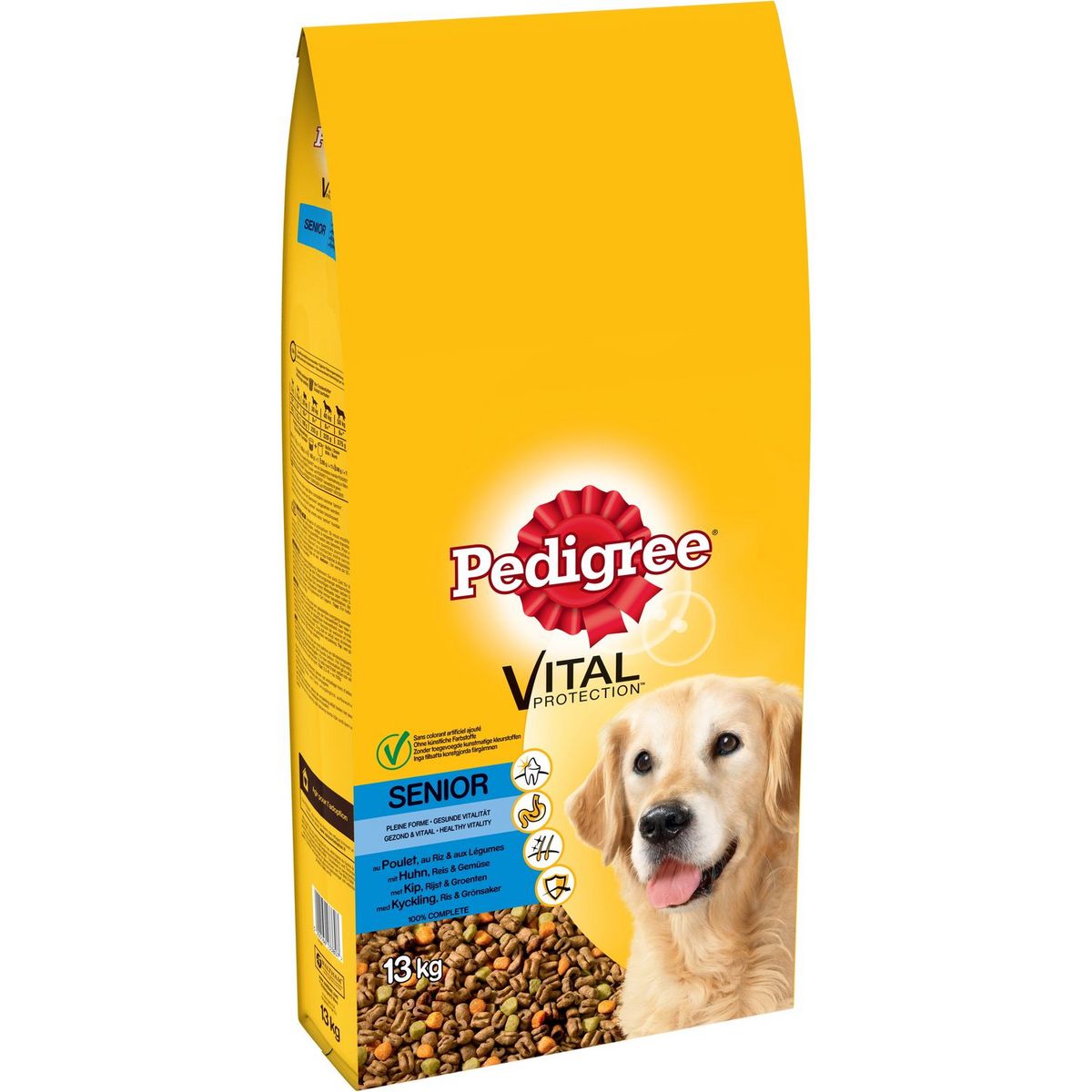 PEDIGREE Croquettes poulet pour chien senior 13kg