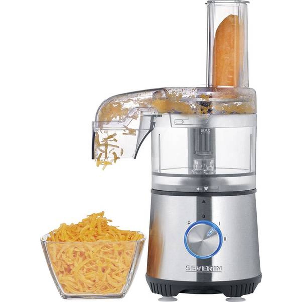 Voir la diapositive 4 : SEVERIN Robot multifonction 4 en 1 KM3865 - Inox