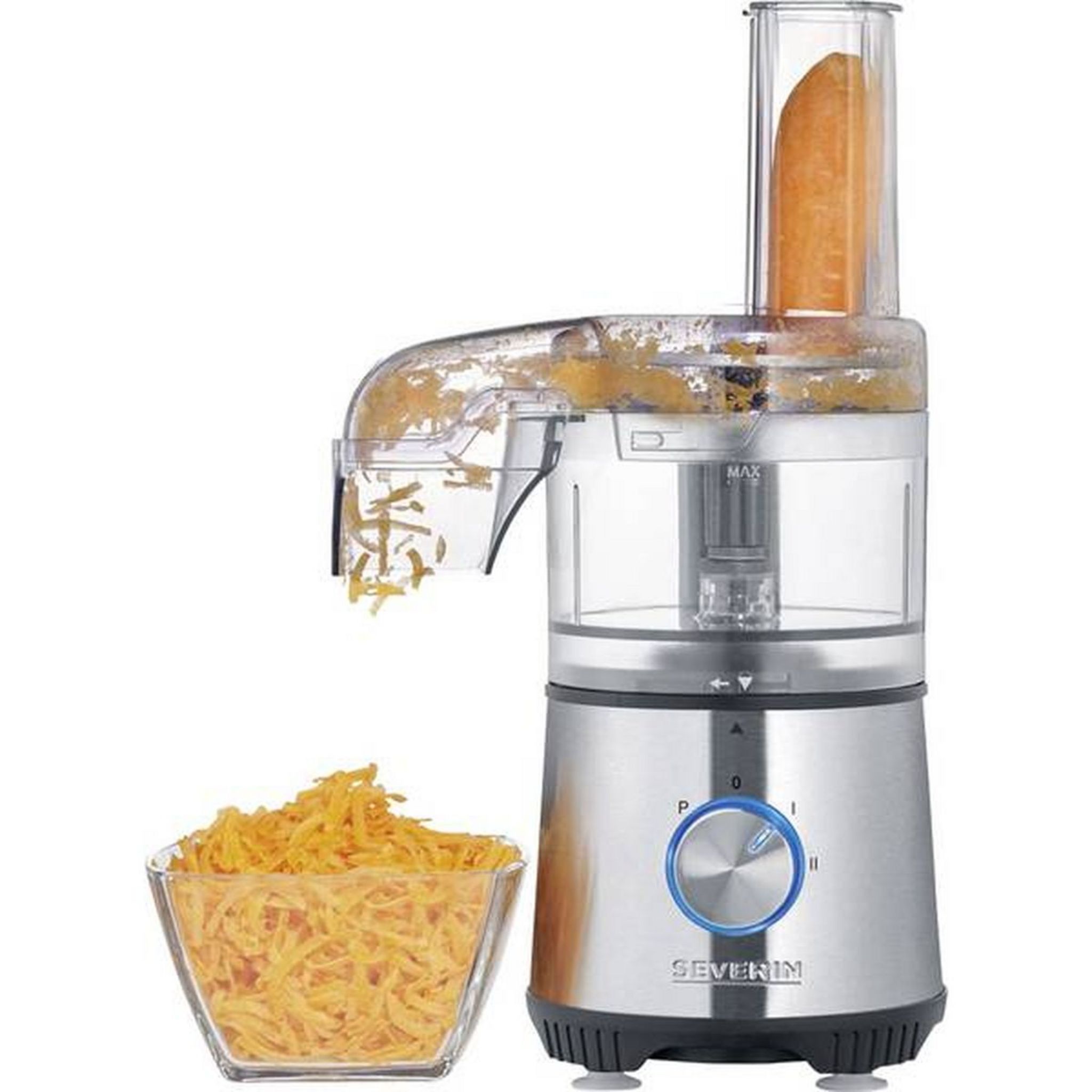 Voir la diapositive 4 : SEVERIN Robot multifonction 4 en 1 KM3865 - Inox