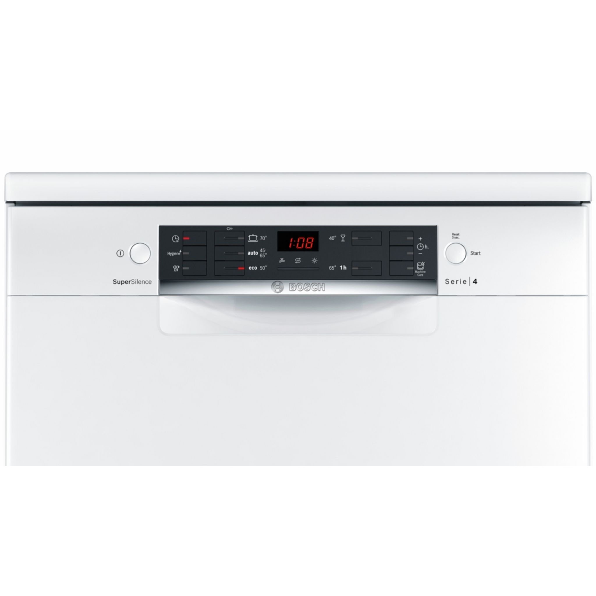 Voir la diapositive 3 : BOSCH Lave vaisselle Pose libre SMS45KW00E, 13 couverts, 60 cm, 44 dB, 5 Programmes