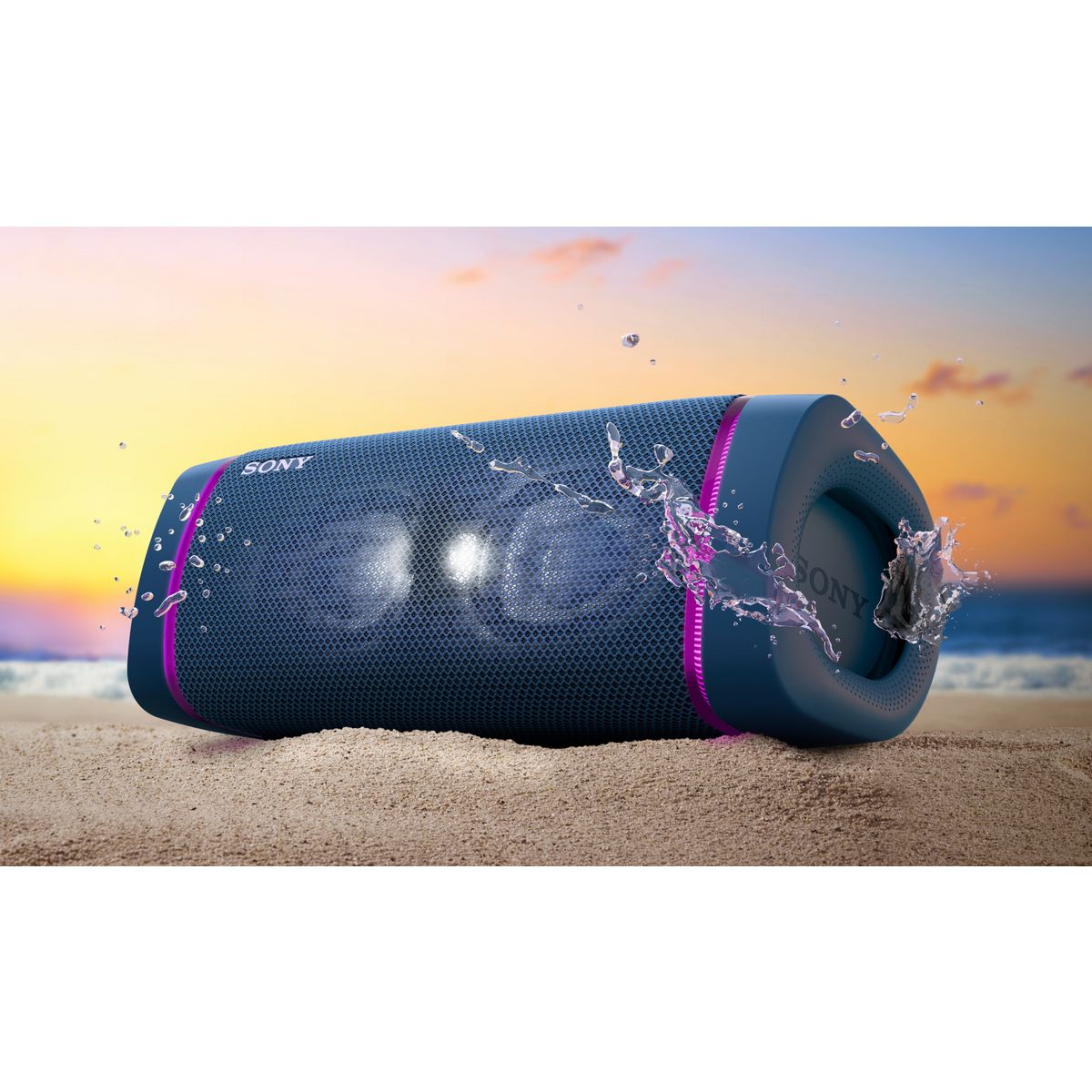 SONY Enceinte portable Bluetooth - Bleu - SRS-XB33