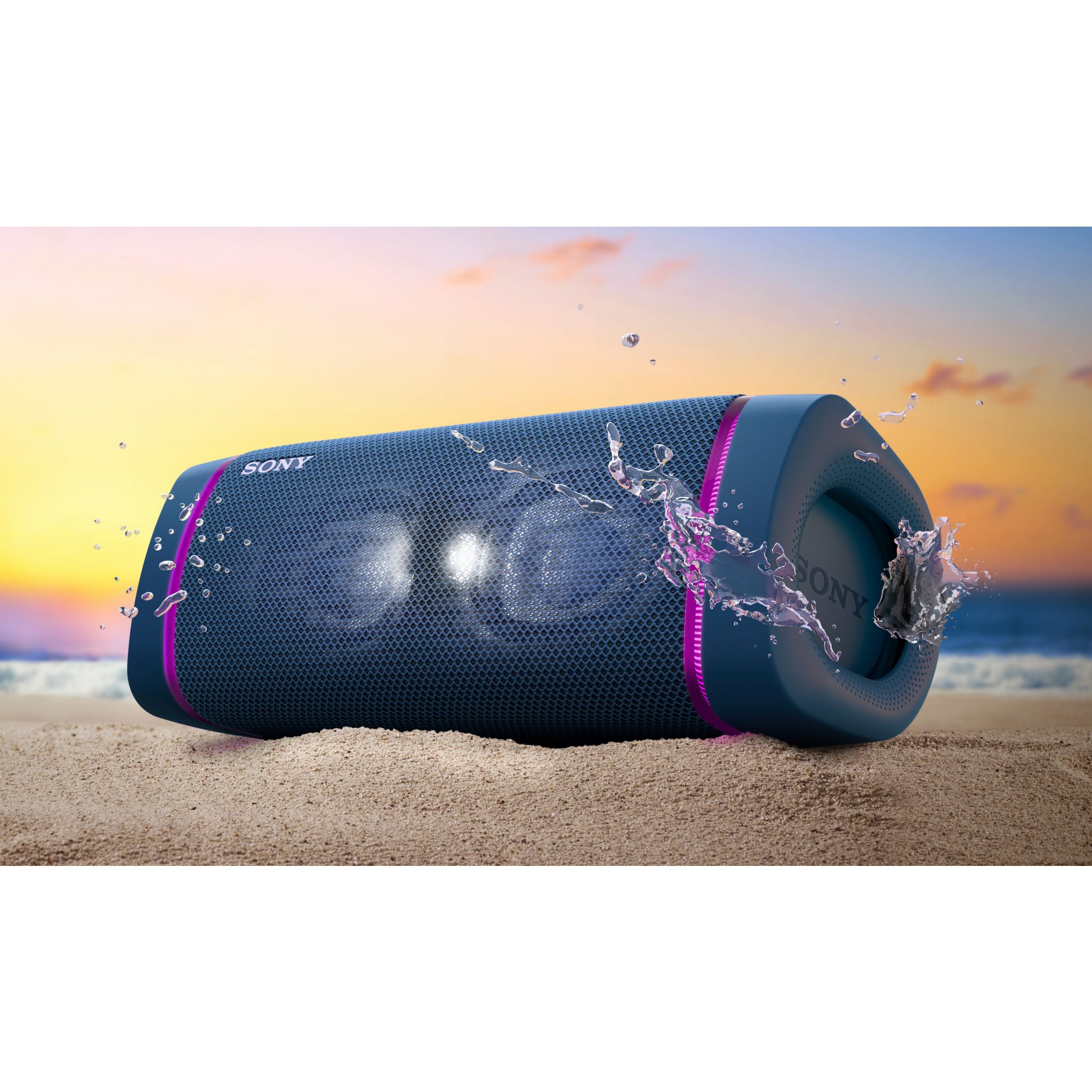 Voir la diapositive 13 : SONY Enceinte portable Bluetooth - Bleu - SRS-XB33