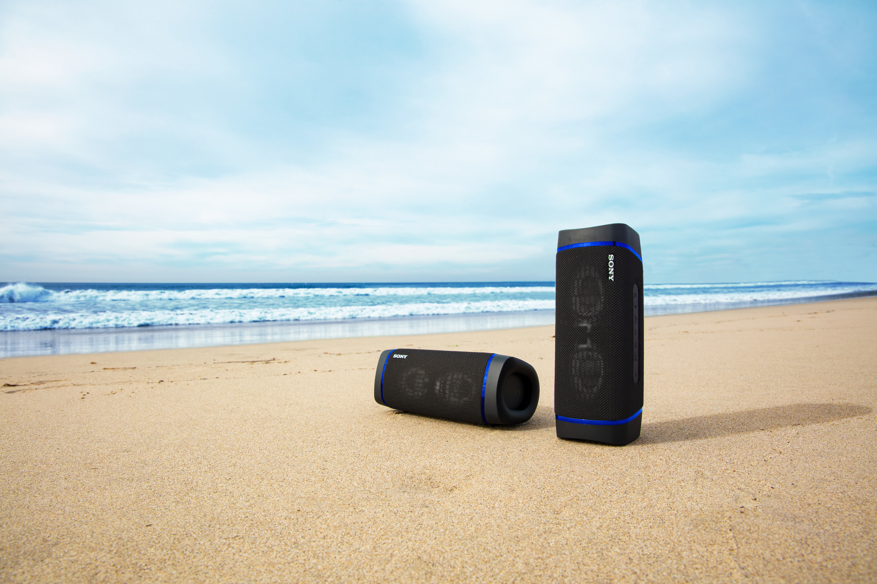 Voir la diapositive 16 : SONY Enceinte portable Bluetooth - Gris sable - SRS-XB33
