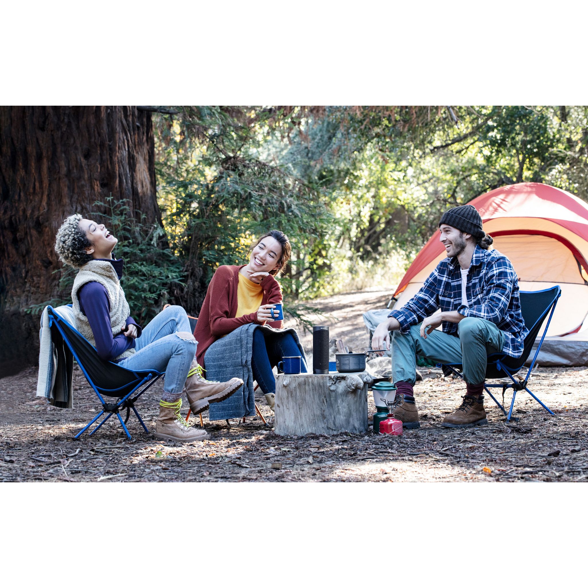 Voir la diapositive 7 : SONY Enceinte portable Bluetooth - Bleu - SRS-XB23