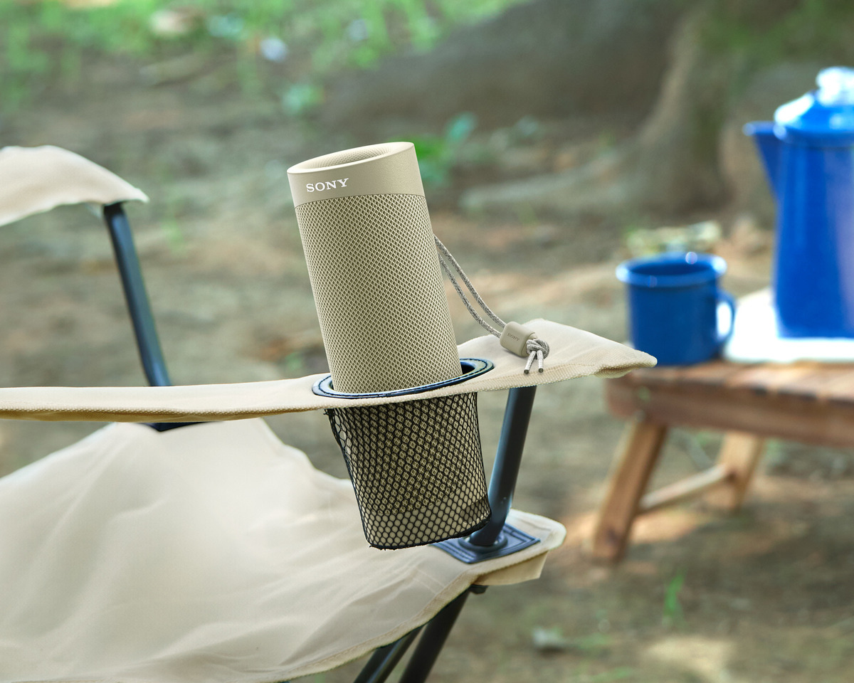 Voir la diapositive 8 : SONY Enceinte portable Bluetooth - Gris sable - SRS-XB23