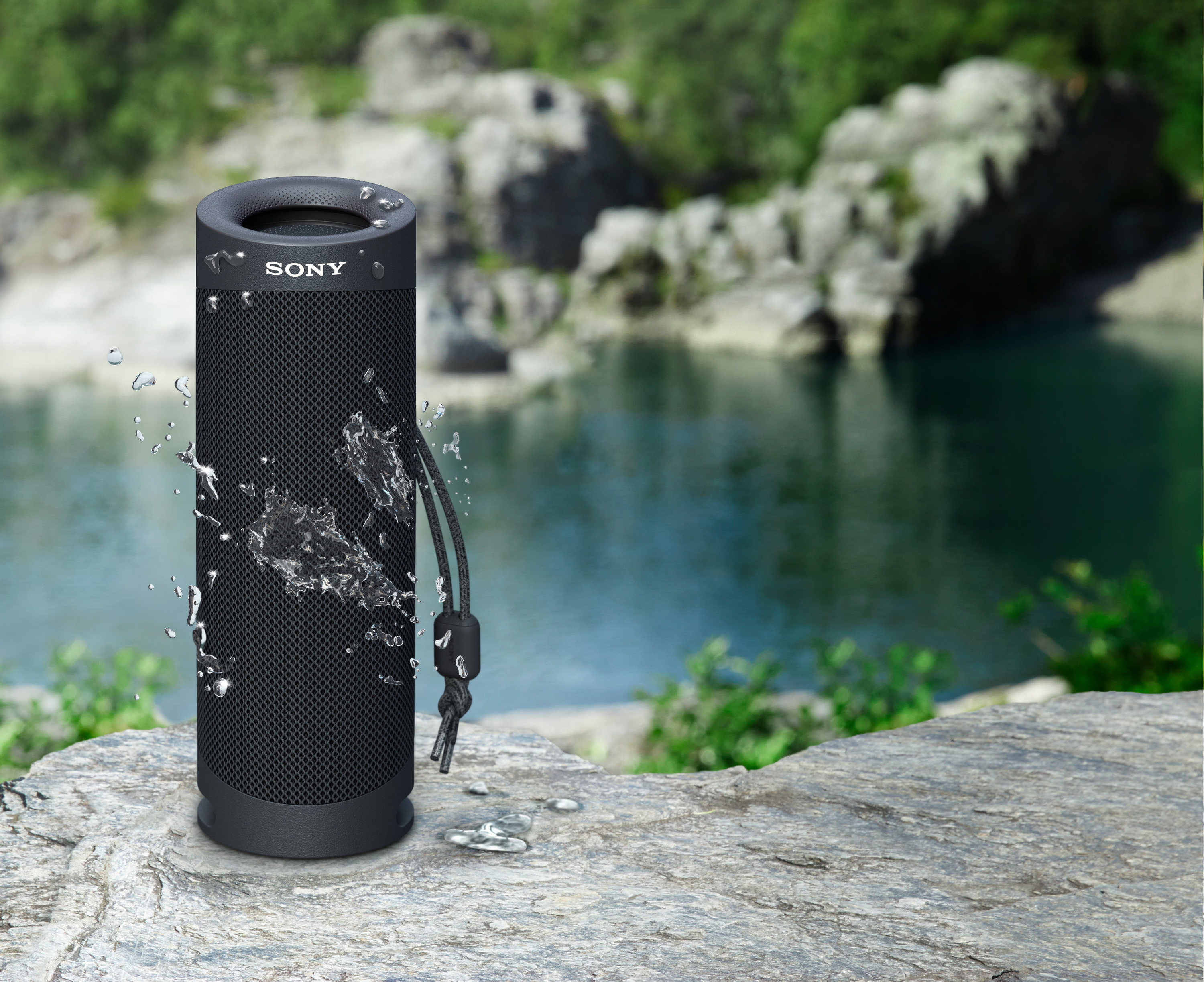 Voir la diapositive 11 : SONY Enceinte portable Bluetooth - Bleu - SRS-XB23