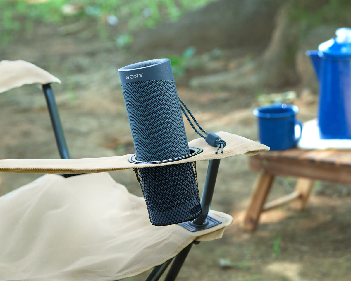 Voir la diapositive 12 : SONY Enceinte portable Bluetooth - Bleu - SRS-XB23