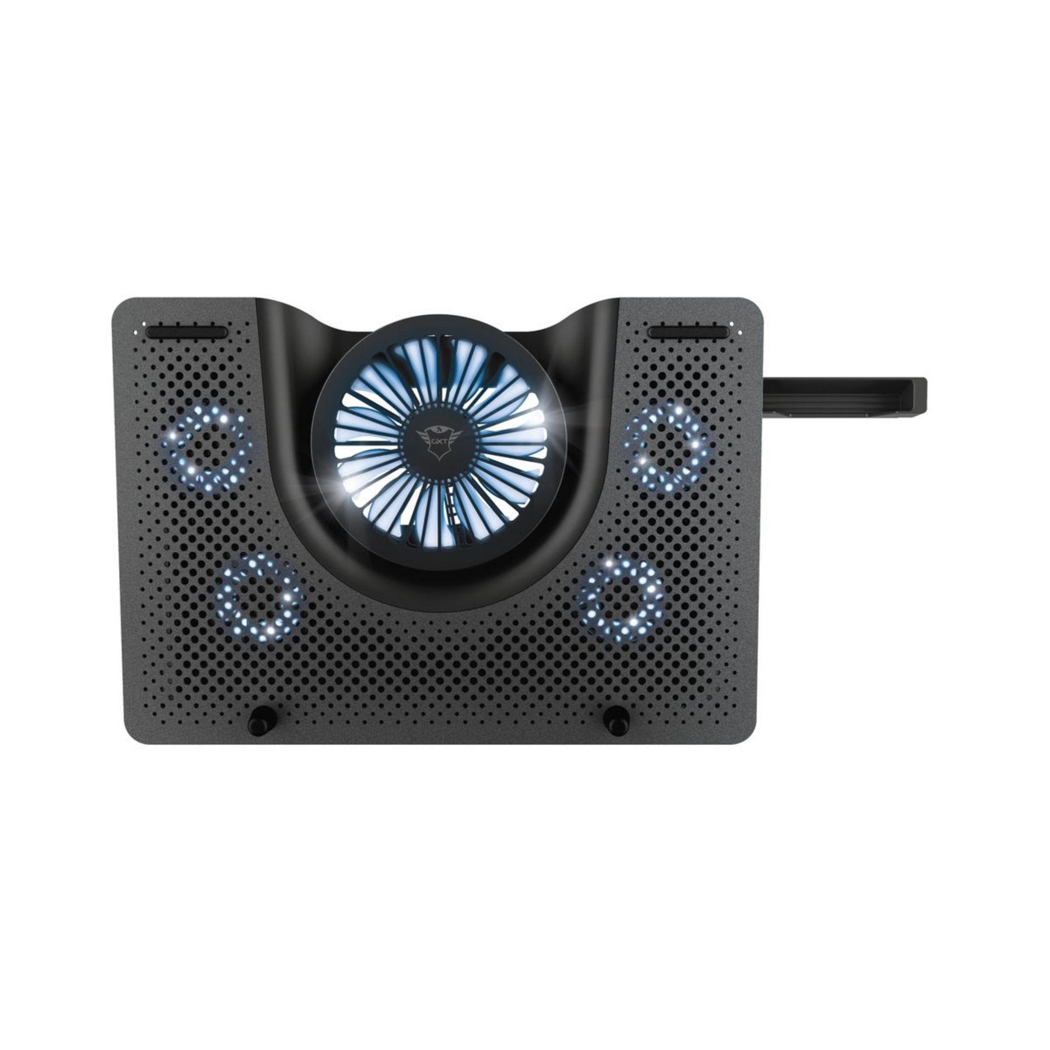 Voir la diapositive 5 : TRUST Support ventilé GXT 1125QUNO - Noir