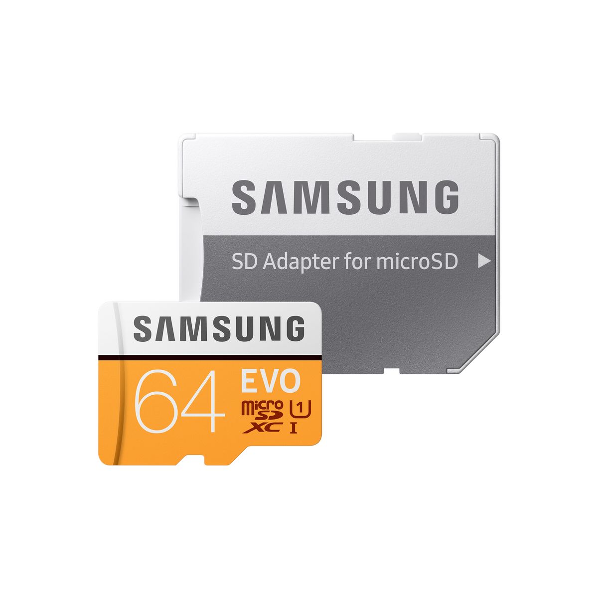SAMSUNG MICROSD 64GO EVO avec Adaptateur