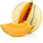 Melon charentais jaune sans résidu de pesticides pièce 1 pièce