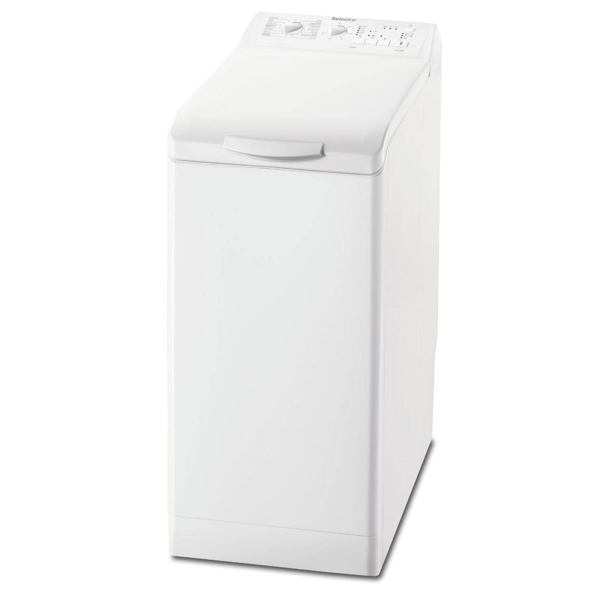 Voir la diapositive 1 : SELECLINE Lave linge top 152476, 5.5 kg, 1000 T/min