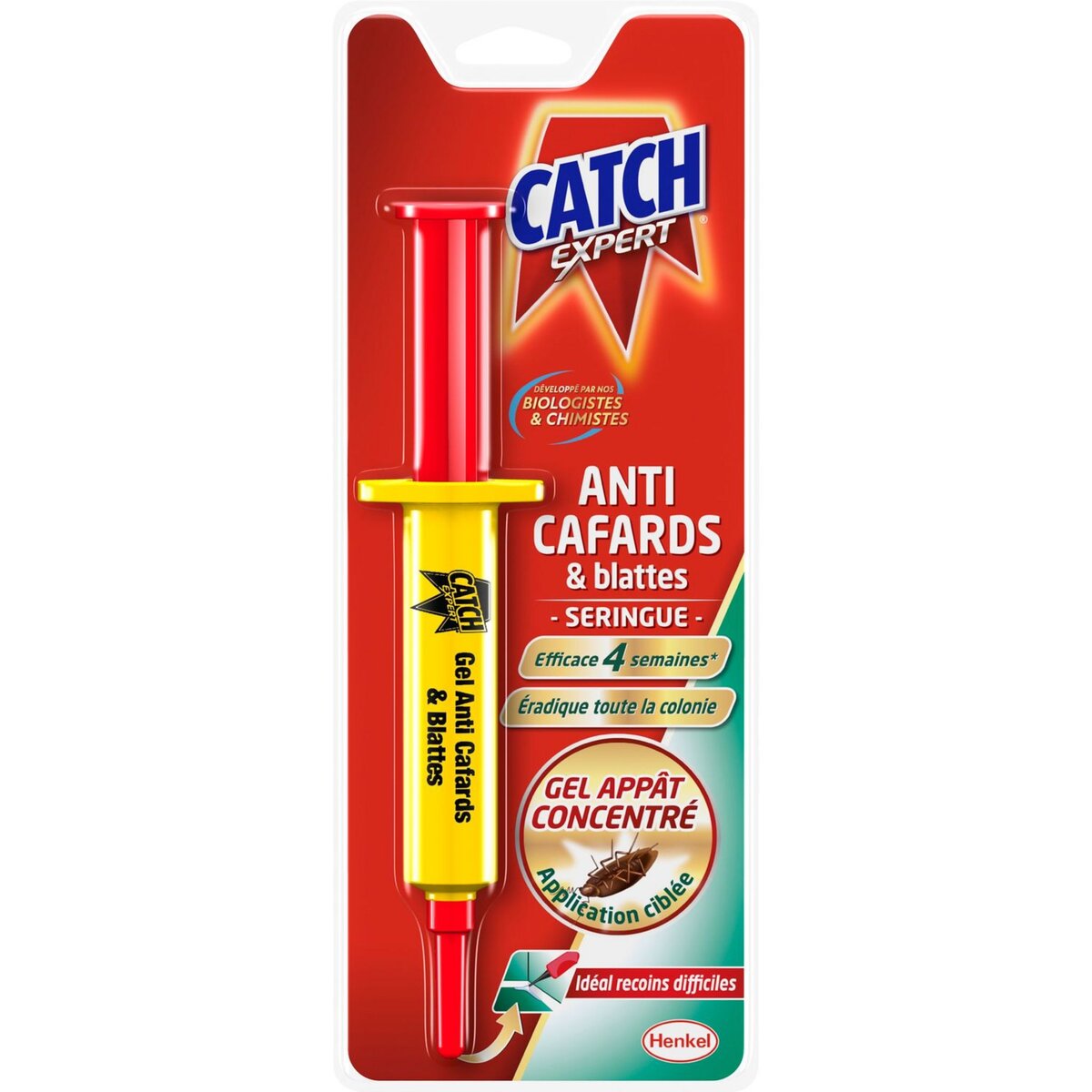 CATCH Seringue anti-cafards & blattes 1 seringue