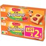 BROSSARD P'tit Savane duo Gâteaux fourrés à la fraise 2x150g