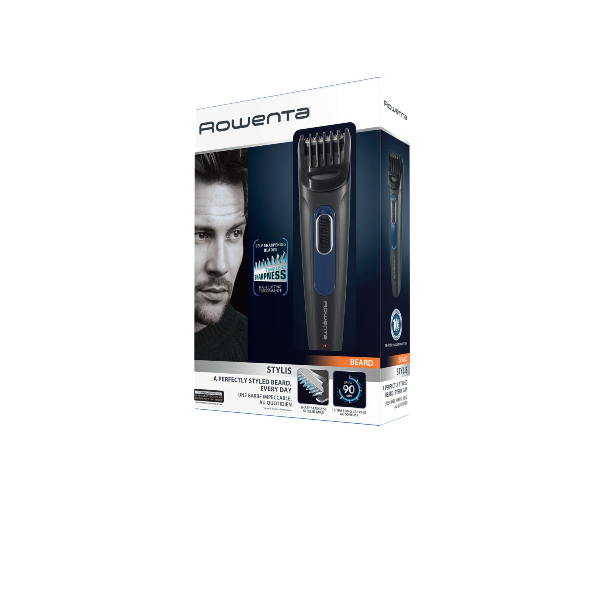 Voir la diapositive 2 : ROWENTA Tondeuse barbe TN2800F4, Précision 1 mm