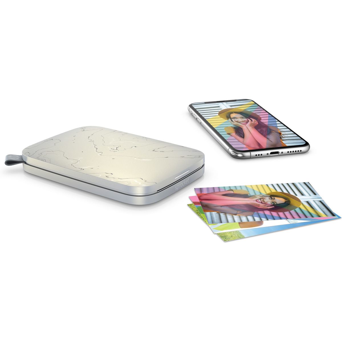 HP Imprimante Photo Portable SPROCKET SELECT ECLIPSE - Multicolore