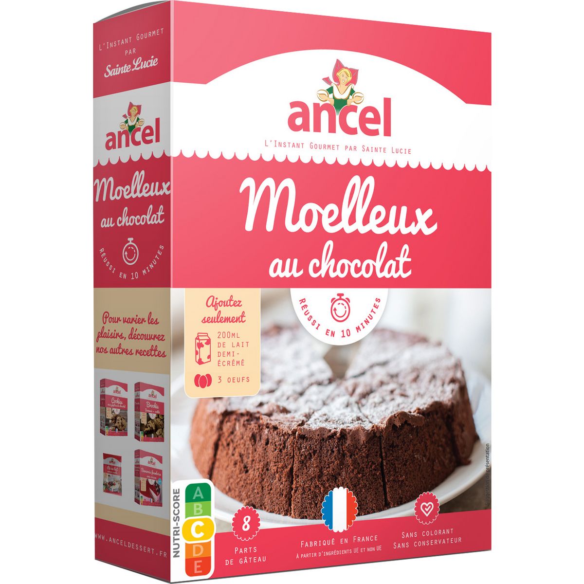 DR OETKER Dr oetker ancel mon coeur de nuage chocolat 425g
