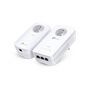 Voir la diapositive 1 : TP-LINK Kit 2 CPL TL-WPA 8635P - Blanc