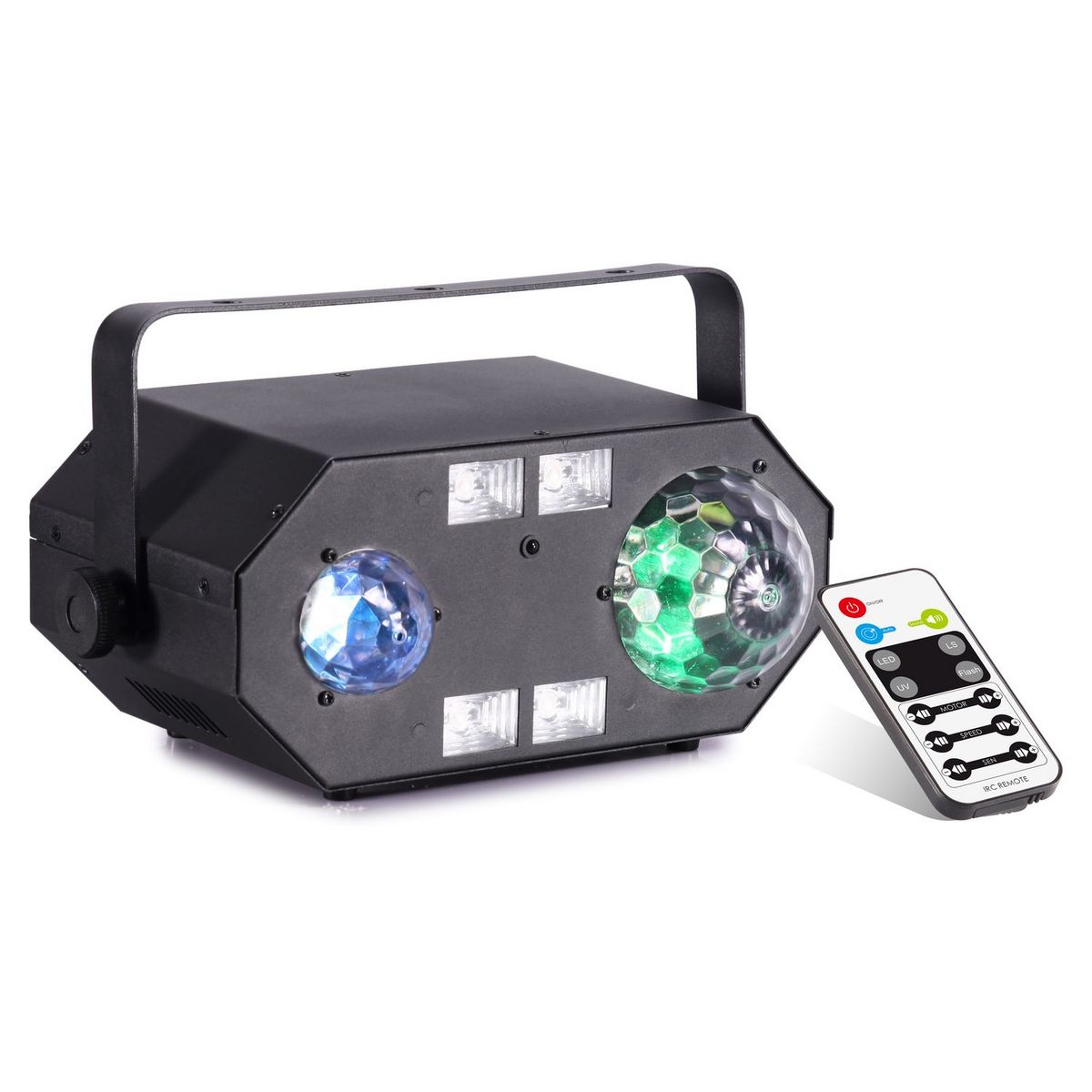 QILIVE Effet lumineux  4 en 1 Astro Stroboscope Effet cascade