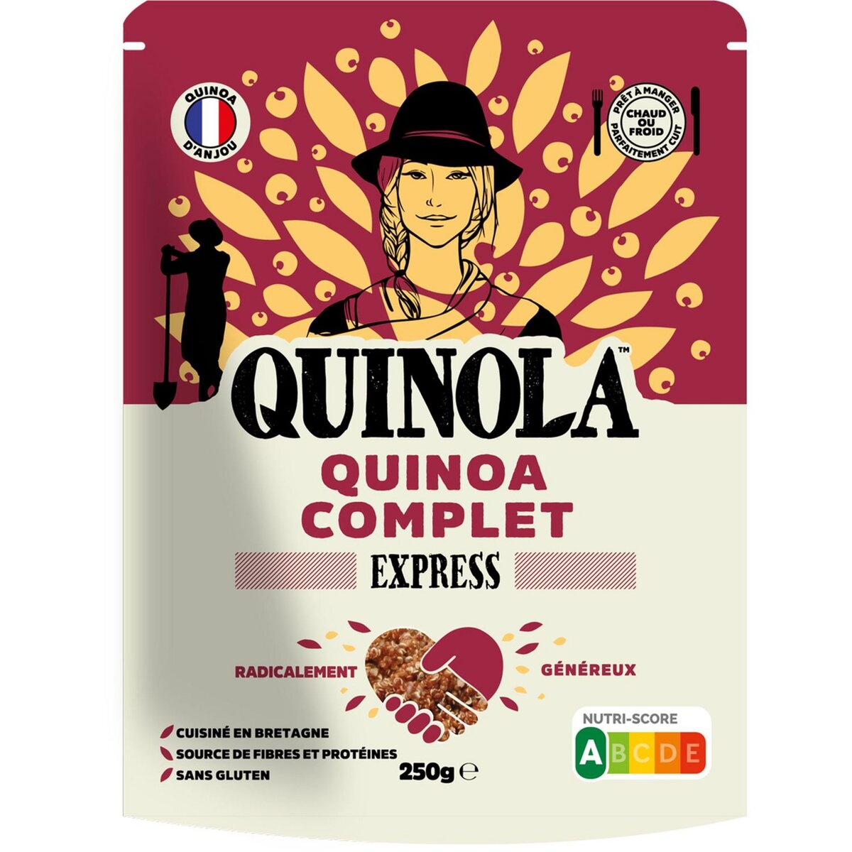 QUINOLA MOTHERGRAIN Quinoa français express graine complète 250g