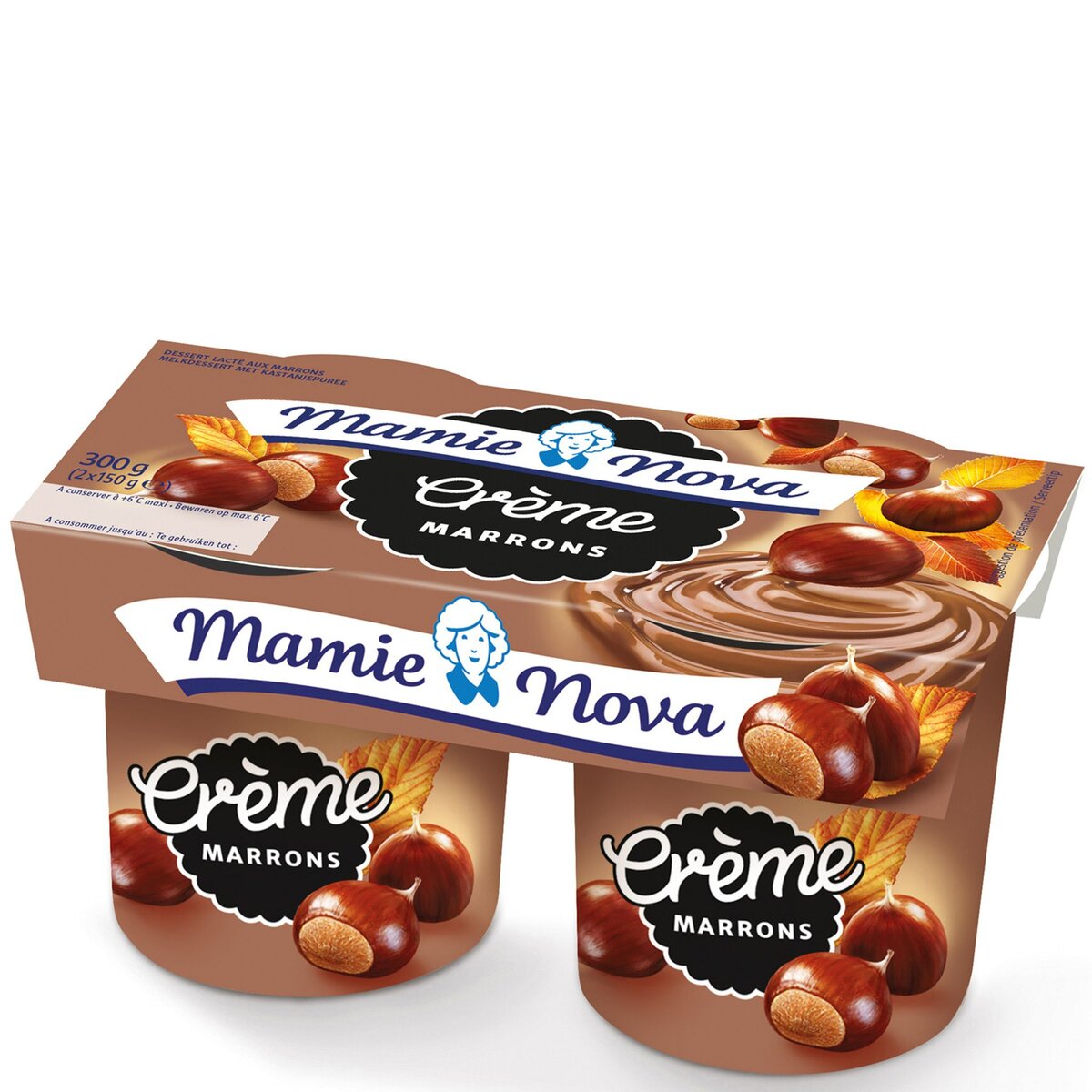 MAMIE NOVA Mamie Nova gourmand crème de marrons 2x150g