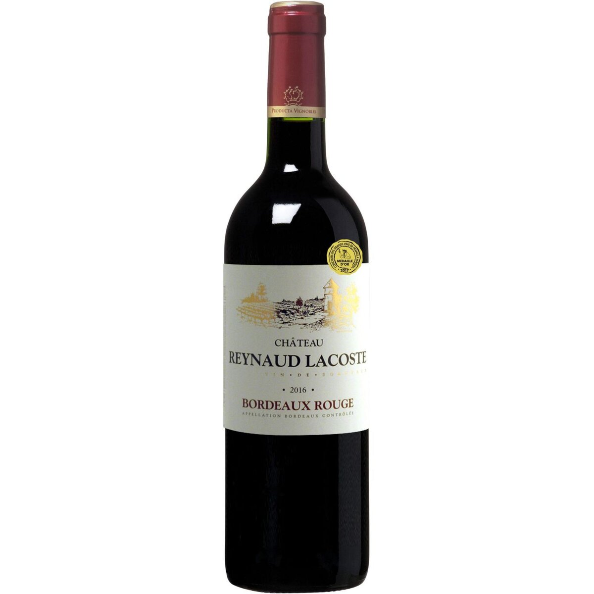 Vin rouge AOP Bordeaux Château Reynaud Lacoste 2016 75cl