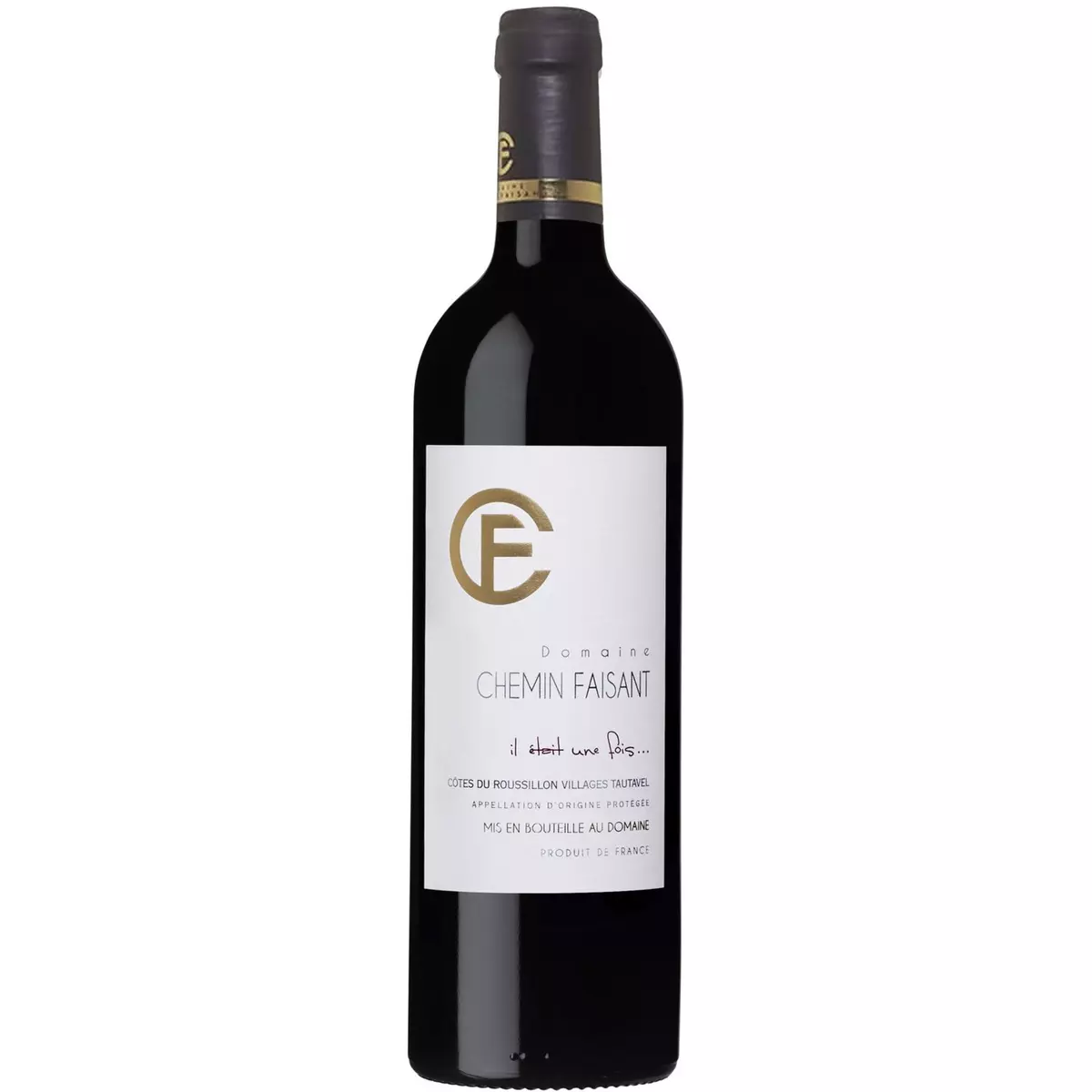 Vin rouge AOP Côtes-du-Roussillon Domaine Chemin Faisant 2018 75cl