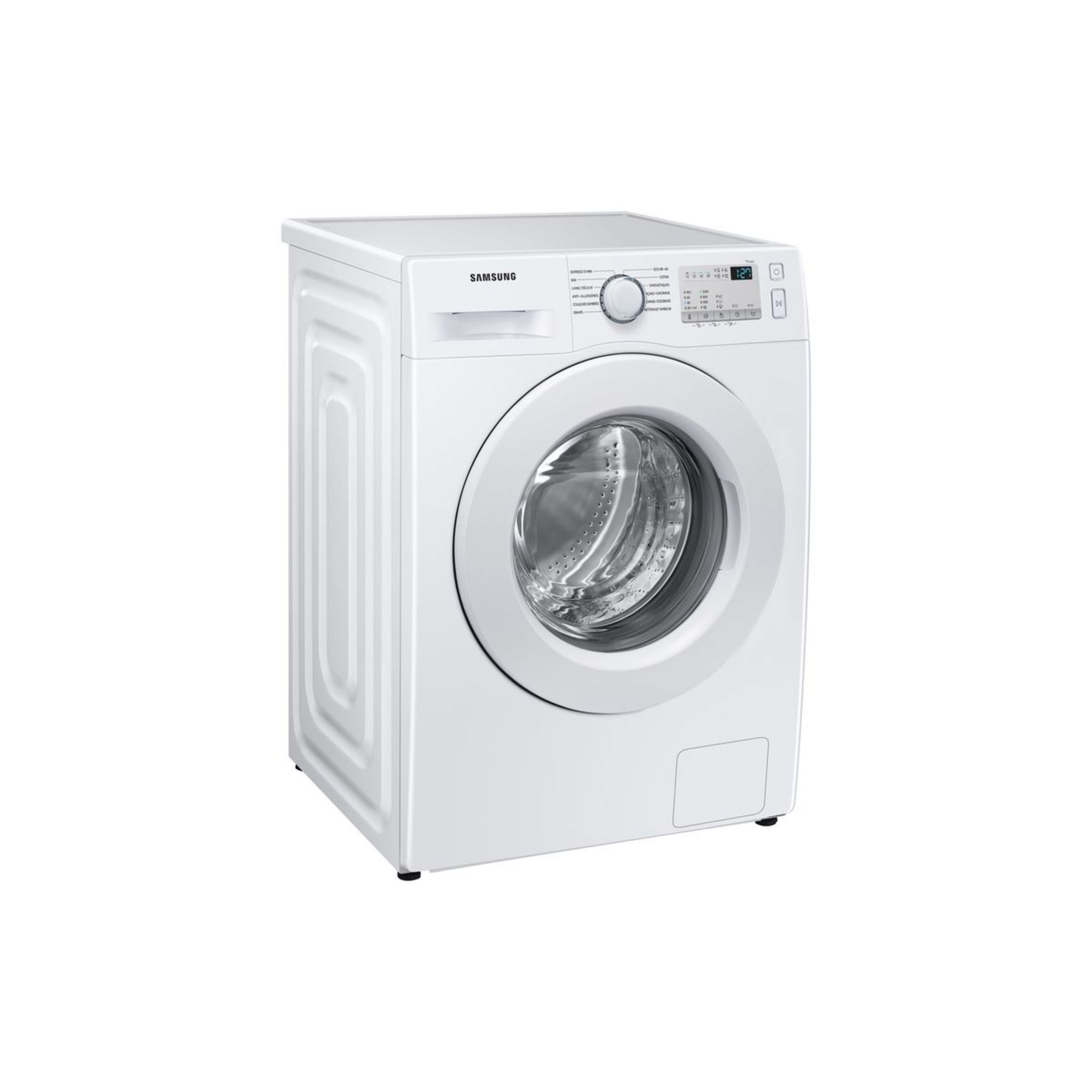 Voir la diapositive 5 : SAMSUNG Lave linge hublot WW80T4020EH, 8 kg, 1200 T/min, D