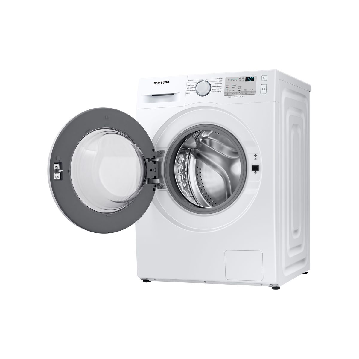 Voir la diapositive 10 : SAMSUNG Lave linge hublot WW80T4020EH, 8 kg, 1200 T/min, D