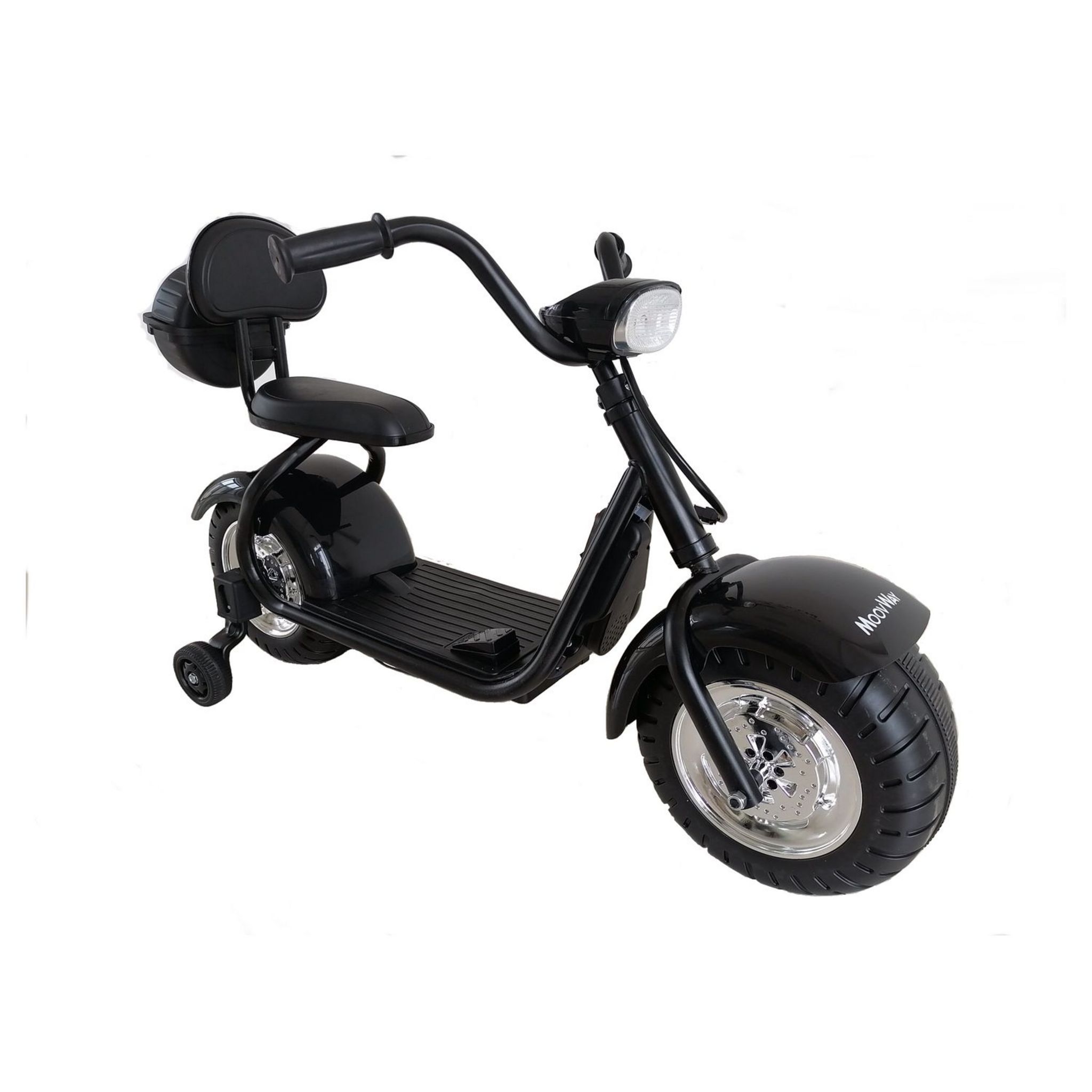 Voir la diapositive 2 : MOOVWAY Scooter électrique enfant - Coco XS - Noir
