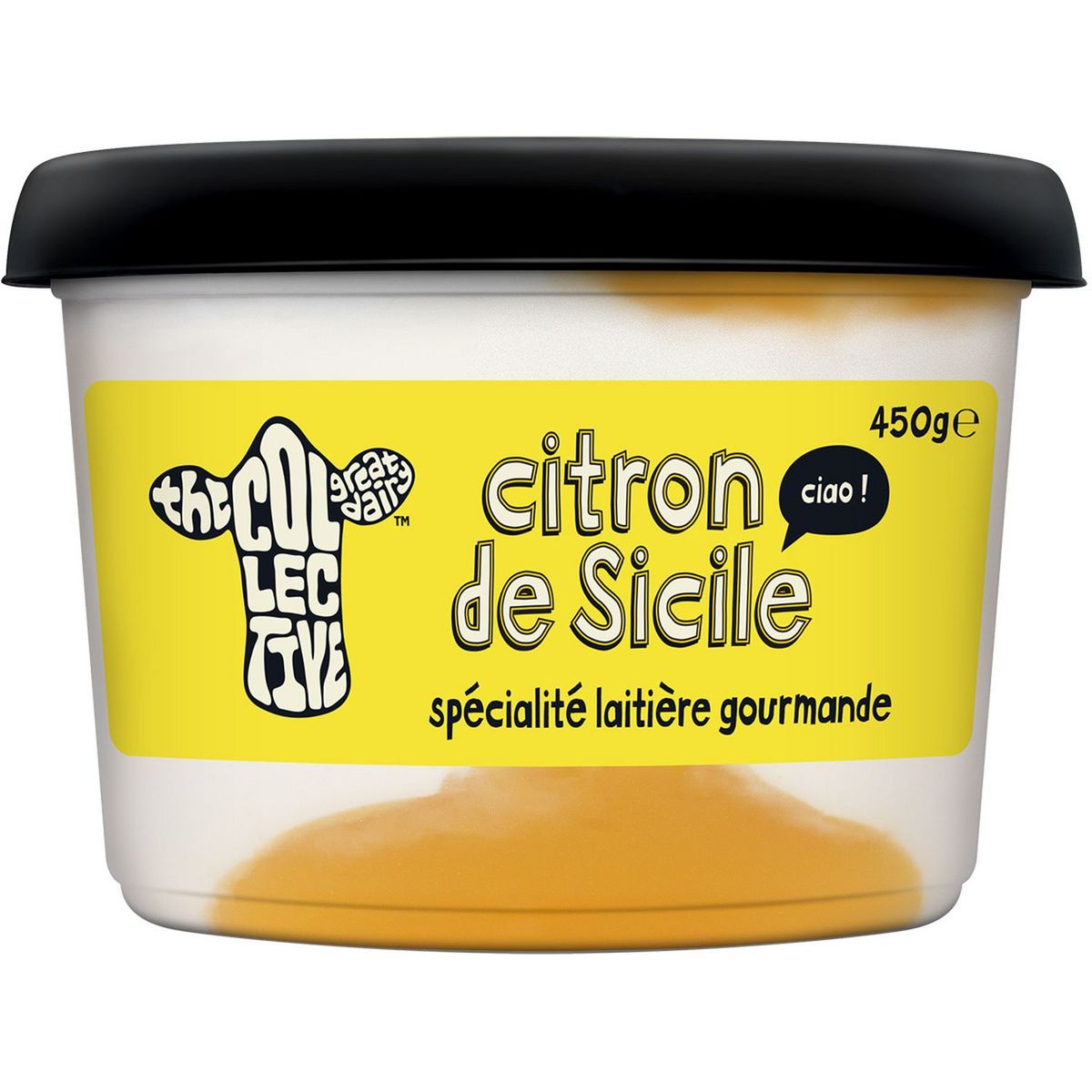 THE COLLECTIVE Spécialité laitière gourmande au citron 450g