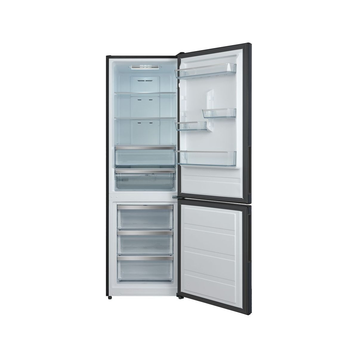 QILIVE Réfrigérateur combiné 155448, 302 L, Froid no frost