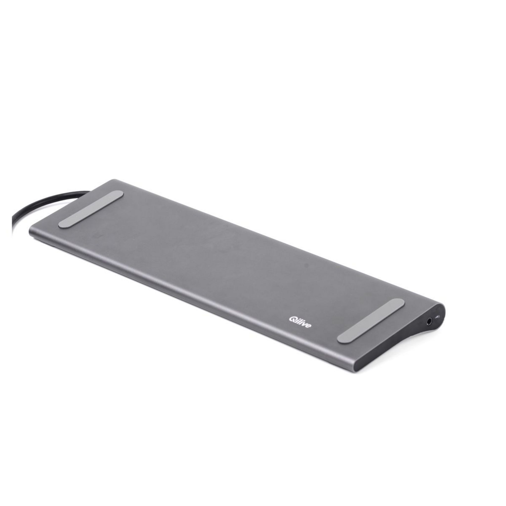 Voir la diapositive 11 : QILIVE Station de travail USBC/3.0Q.3748 - Gris