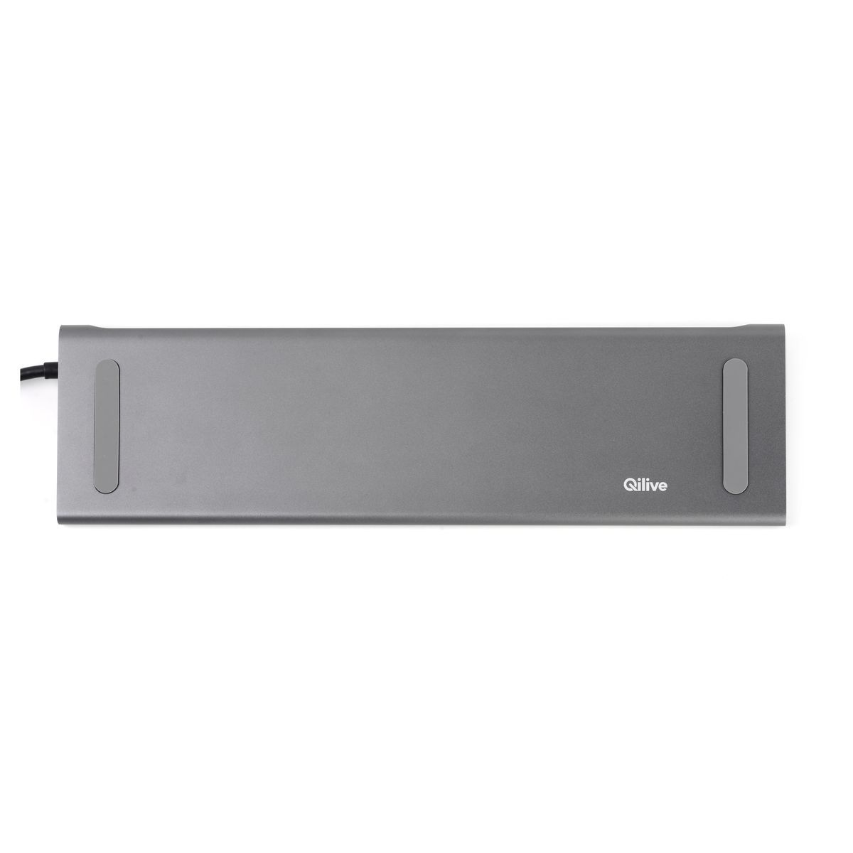 QILIVE Station de travail USBC/3.0Q.3748 - Gris
