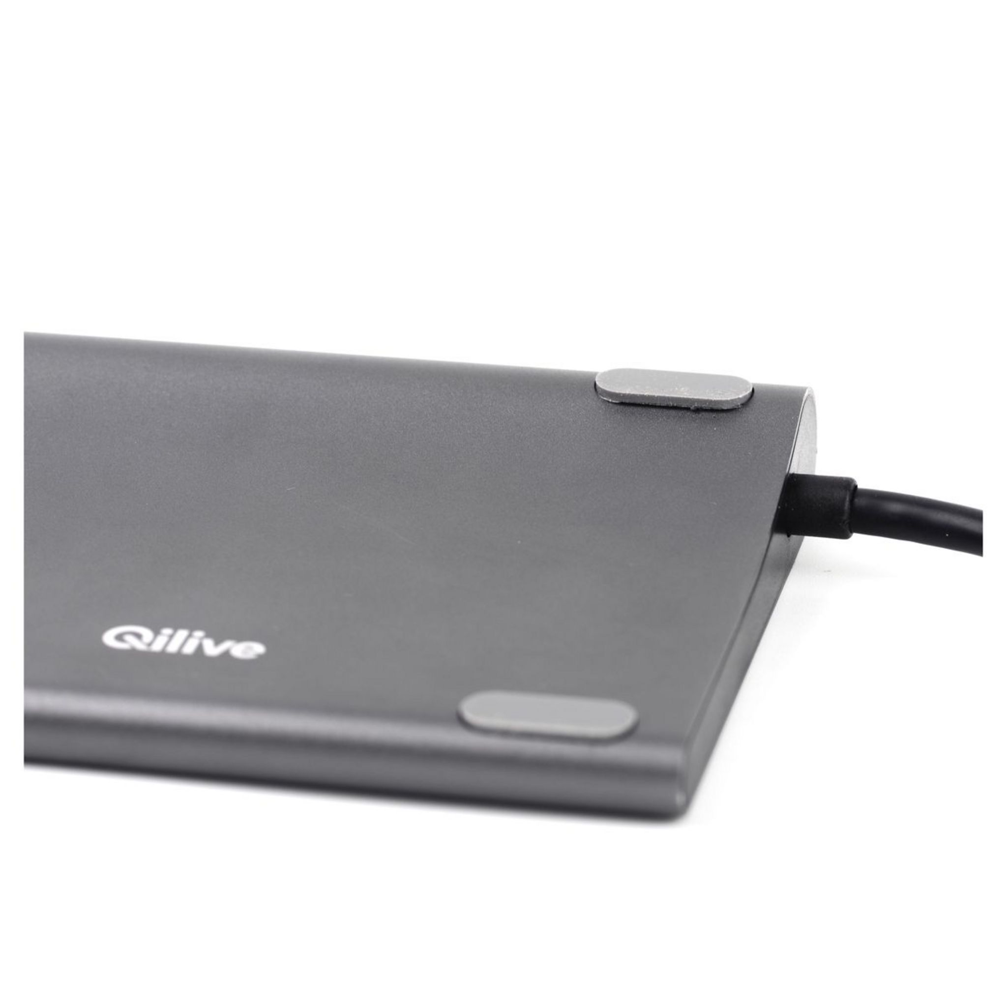 Voir la diapositive 14 : QILIVE Station de travail USBC/3.0Q.3748 - Gris