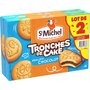 ST MICHEL Gâteaux Tronches de cake moelleux au chocolat 350g
