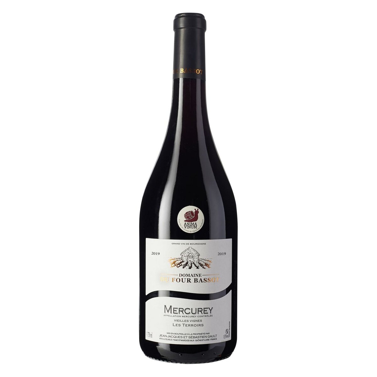 Vin rouge AOP Mercurey Vieilles Vignes Domaine du Fourbassot 2019 75cl