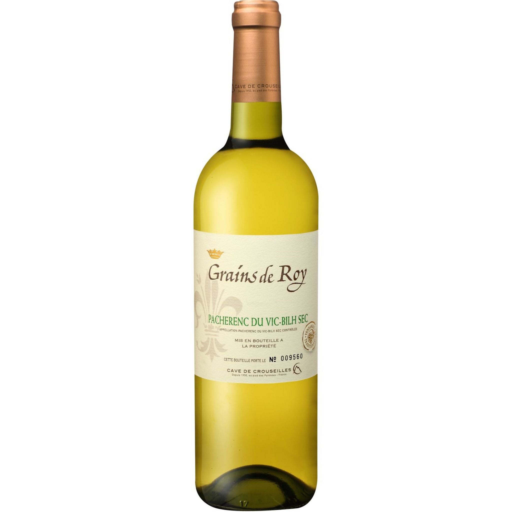 AOP Pacherenc-du-Vic-Bilh Cave De Crouseilles Grain De Roy 2018 Blanc ...