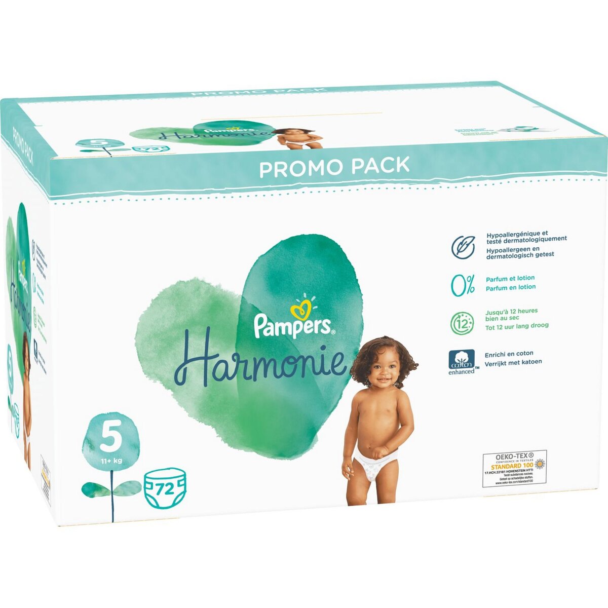 Pampers Harmonie Taille 5 64 Couches