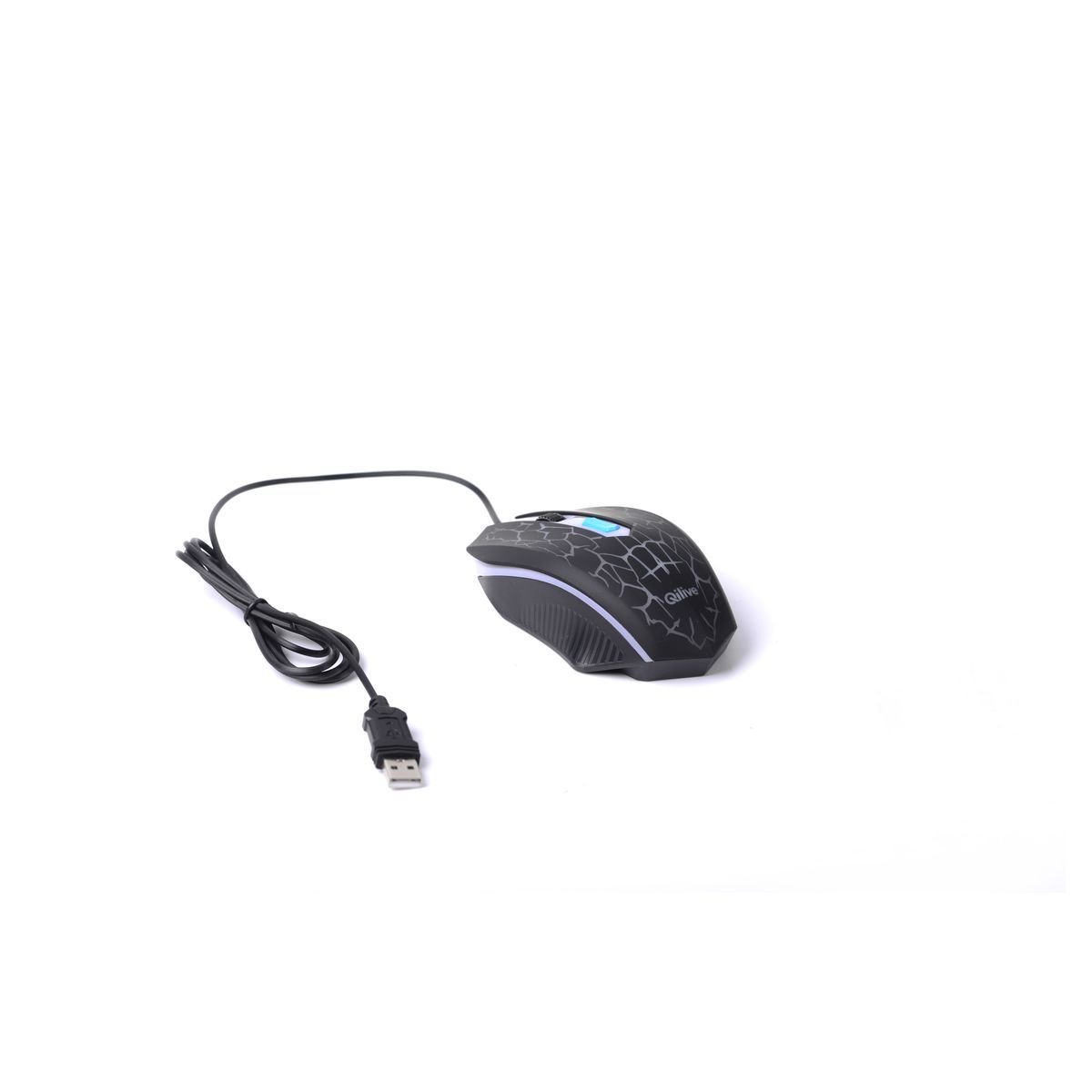 QILIVE Kit Gaming souris/tapis Q3995 - Noir 