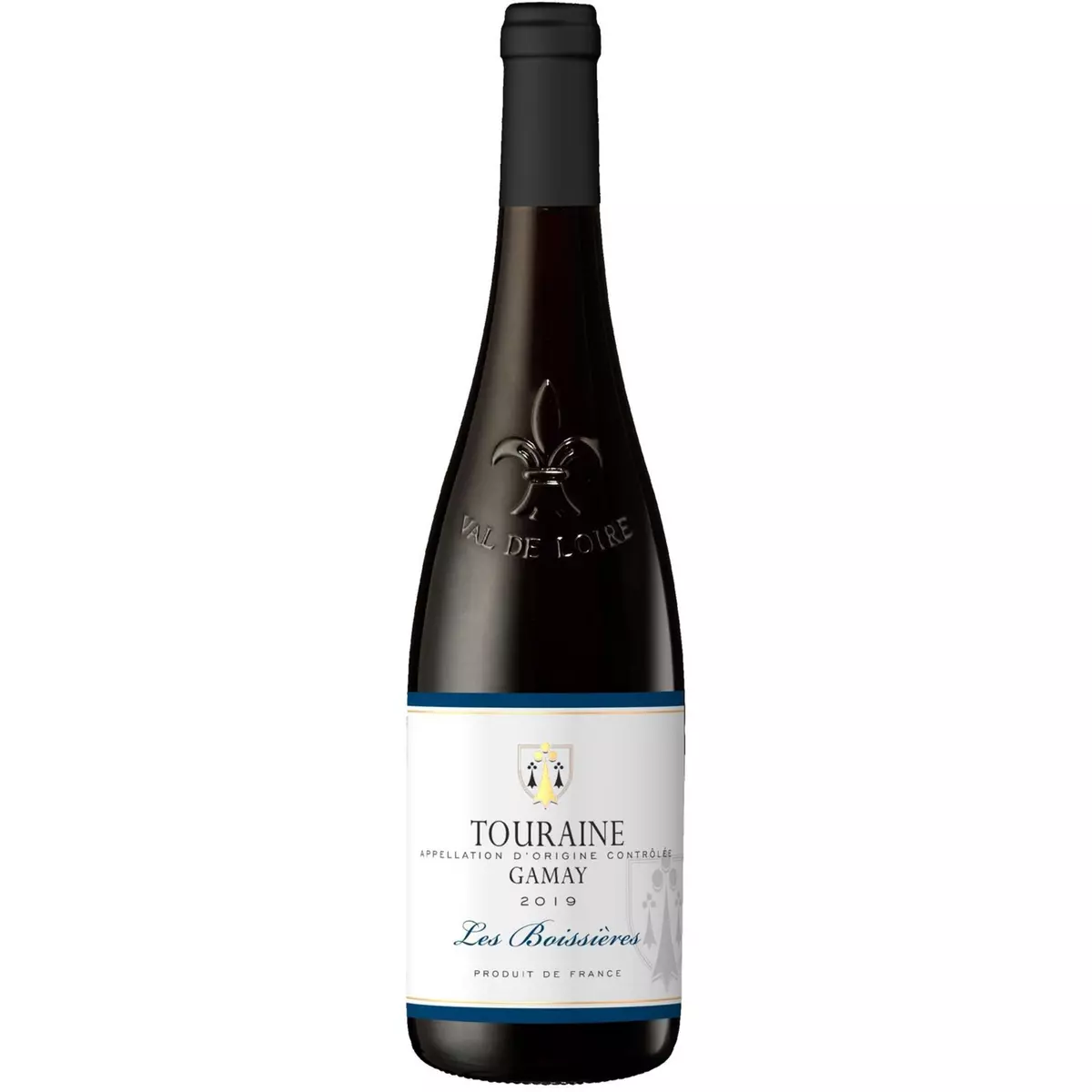 Vin rouge AOP Touraine Gamay Les Boissières 2019 75cl