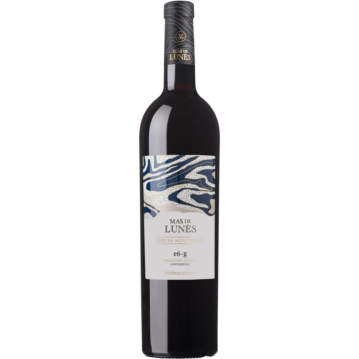 Vin rouge AOP Languedoc Grès de Montpellier bio Mas de Lunès JeanJean 2017 75cl
