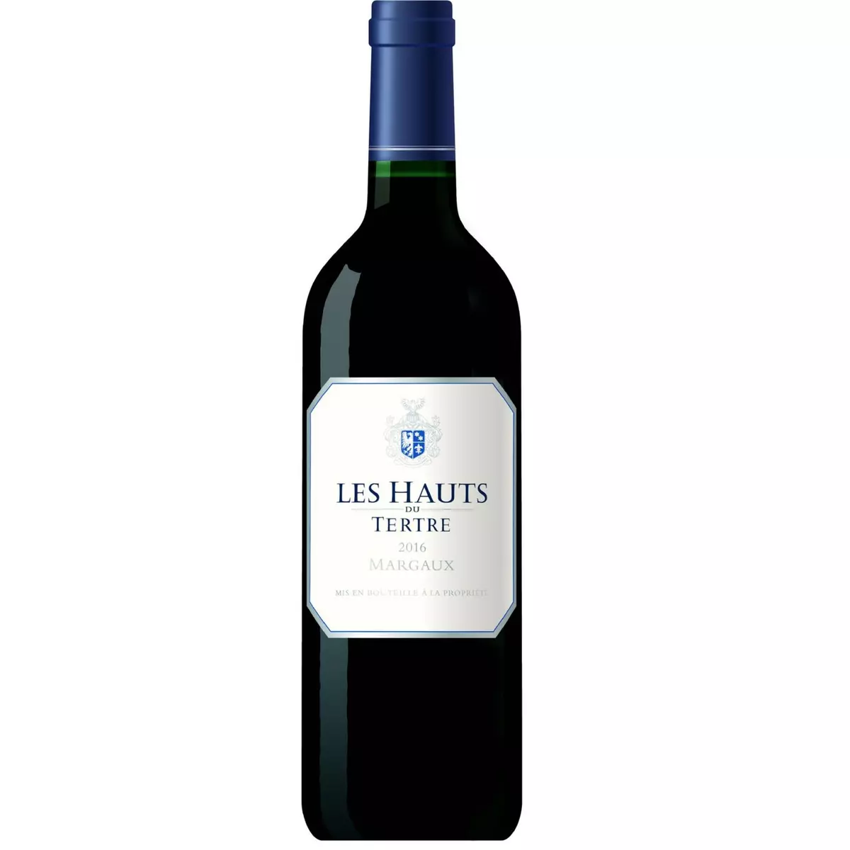 Vin rouge AOP Margaux Les Hauts Du Tertre second vin du Château du Tertre 2016 75cl
