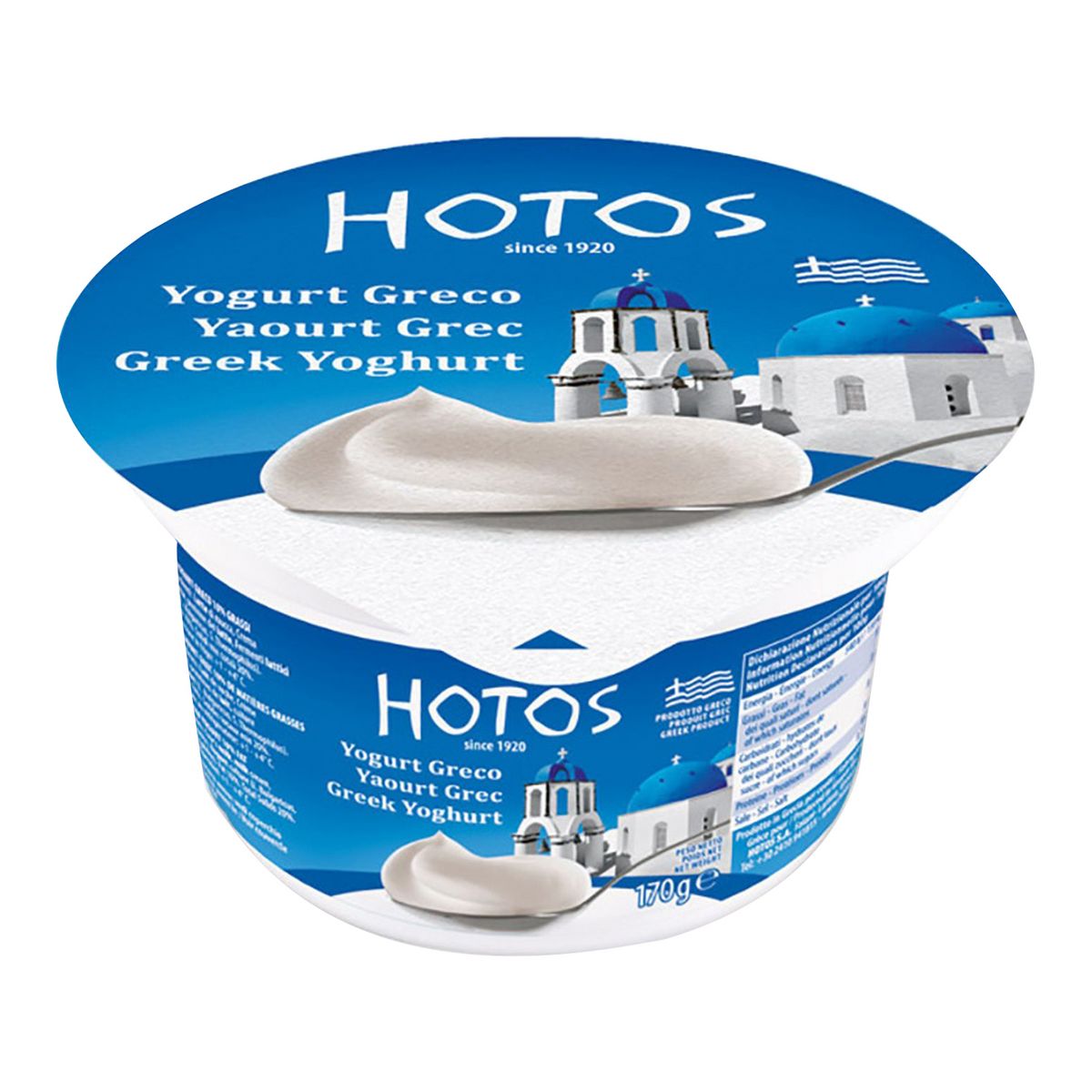 HOTOS Yaourt grec 170g