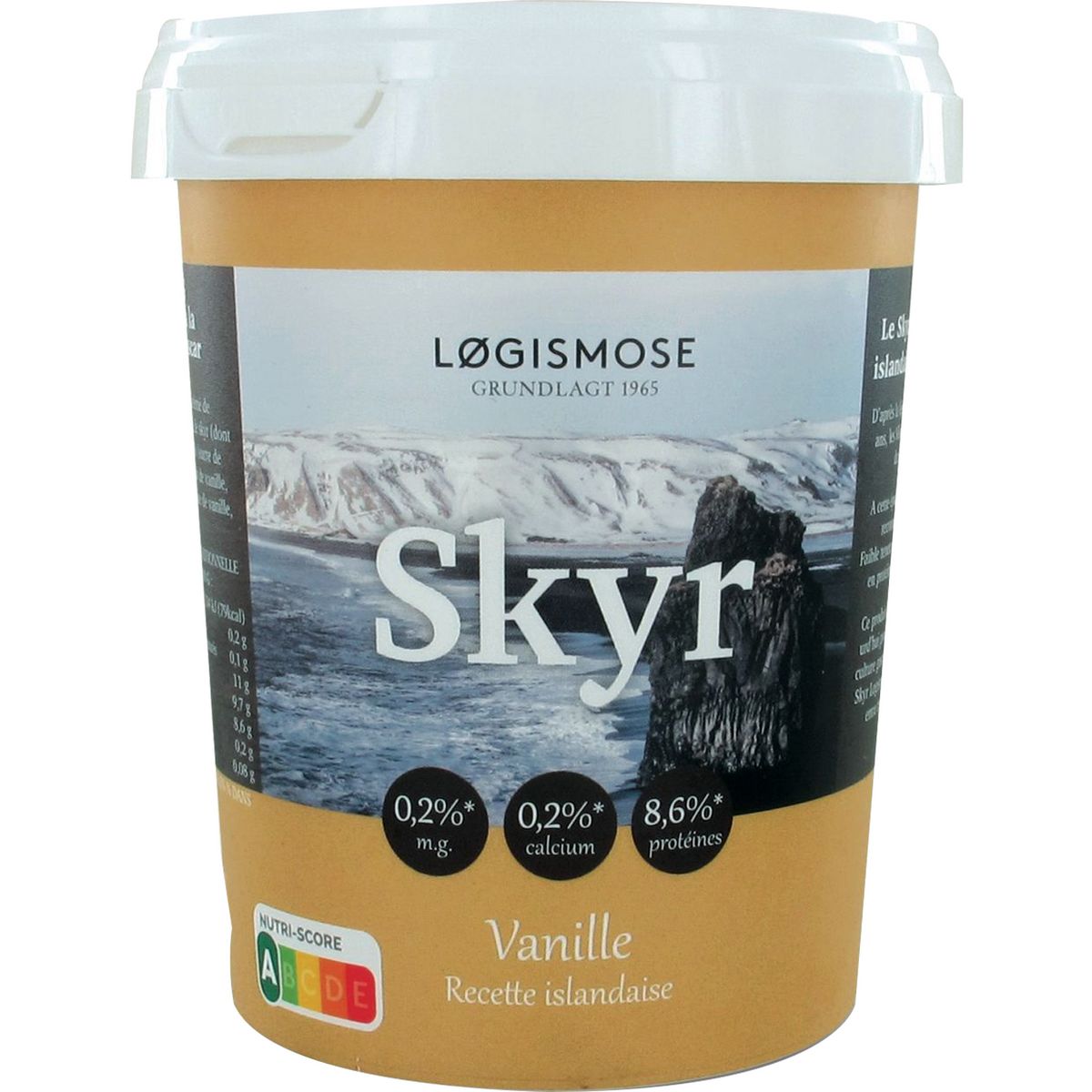 Skyr yaourt à la vanille recette irlandaise 450g